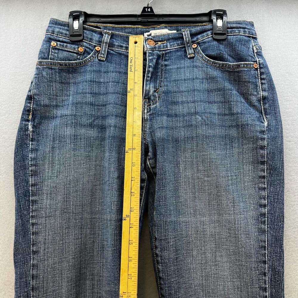 Levi's 529 Jeans Women's 31x30 (12) Blue Curvy Boot Cut Preppy Normcore - Picture 6 of 15